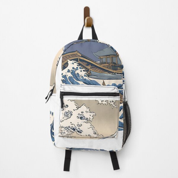 Item preview, Mount Fuji & Kanagawa Wave: Japan Touch designed and sold by Gina-Rosa.
