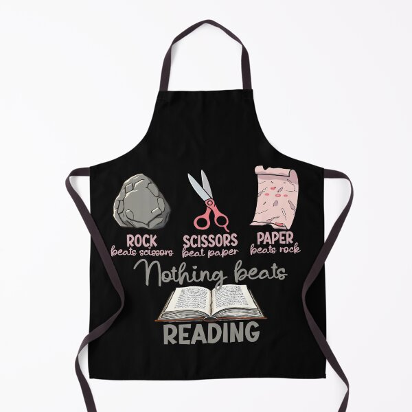 Item preview, Rock Paper Scissors Nothing Beats reading designed and sold by Colorfulman.