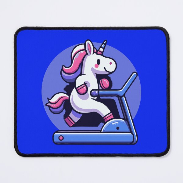 Item preview, Gym Unicorn | Unicorn On A Treadmill designed and sold by McThingummy.