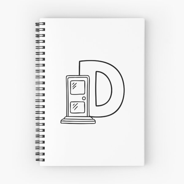 Item preview, A Door beside letter D designed and sold by rasagamastore.