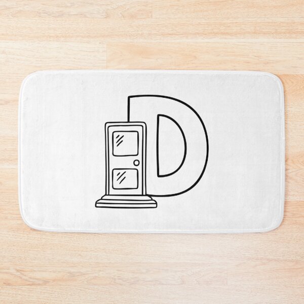 Item preview, A Door beside letter D designed and sold by rasagamastore.