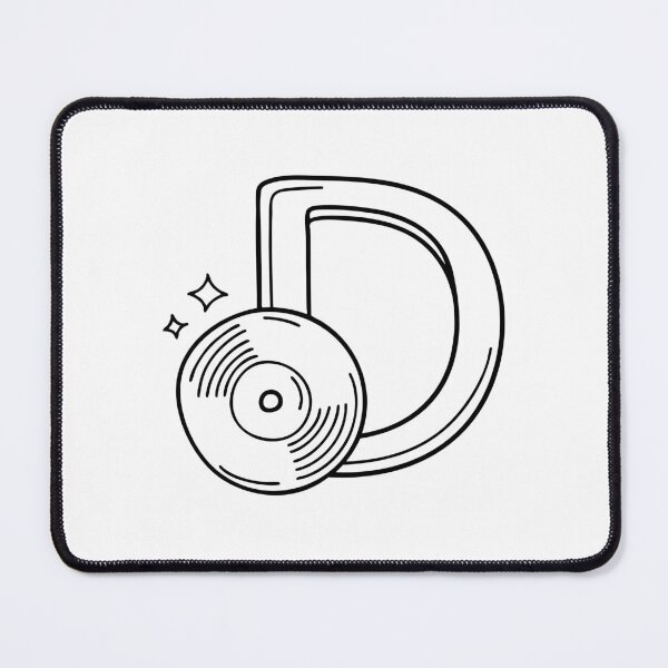 Item preview, A Disc beside letter D designed and sold by rasagamastore.
