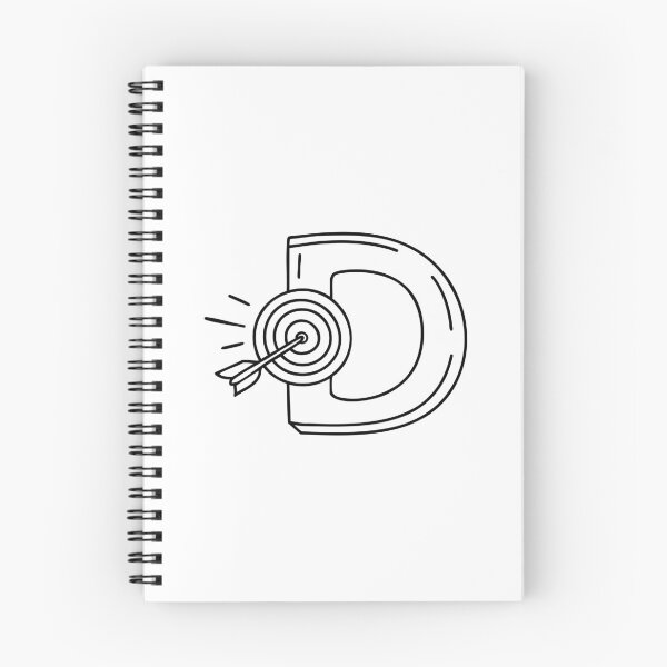 Item preview, A Dart beside letter D designed and sold by rasagamastore.