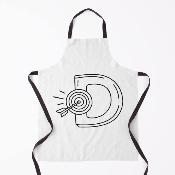 Item preview, A Dart beside letter D designed and sold by rasagamastore.