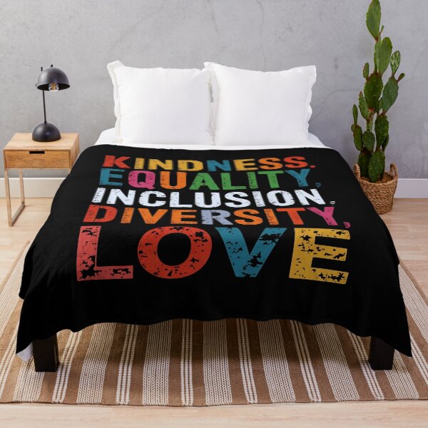 Item preview, Kindness Equality Inclusion Diversity Love Social Justice designed and sold by luannsemmsobre.