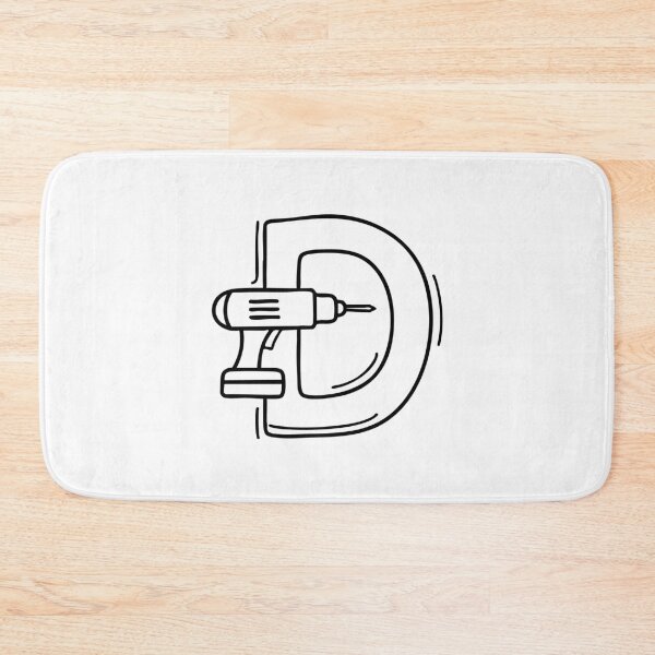 Item preview, A Drill beside letter D designed and sold by rasagamastore.