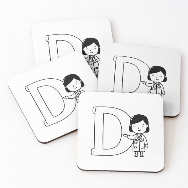 Item preview, A Doctor beside letter D designed and sold by rasagamastore.