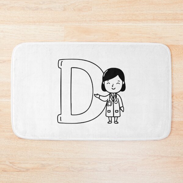 Item preview, A Doctor beside letter D designed and sold by rasagamastore.