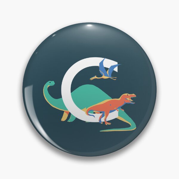 Item preview, Dinosaurs - Personalised C, Monogram, Initial, Name, Letter designed and sold by Nemki.