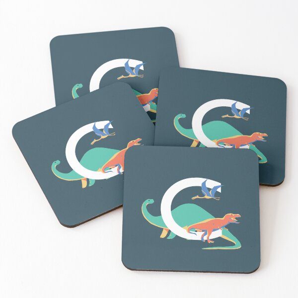 Item preview, Dinosaurs - Personalised C, Monogram, Initial, Name, Letter designed and sold by Nemki.