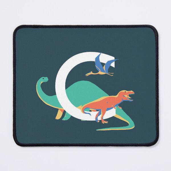 Item preview, Dinosaurs - Personalised C, Monogram, Initial, Name, Letter designed and sold by Nemki.