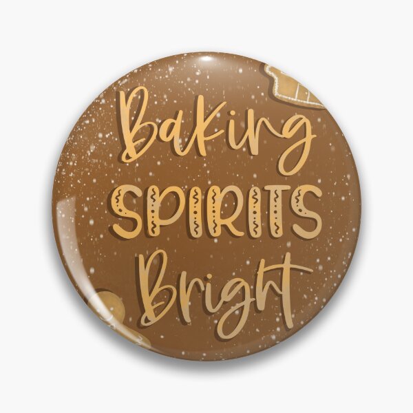 Item preview, Baking Spirits Bright designed and sold by derangedstudent.