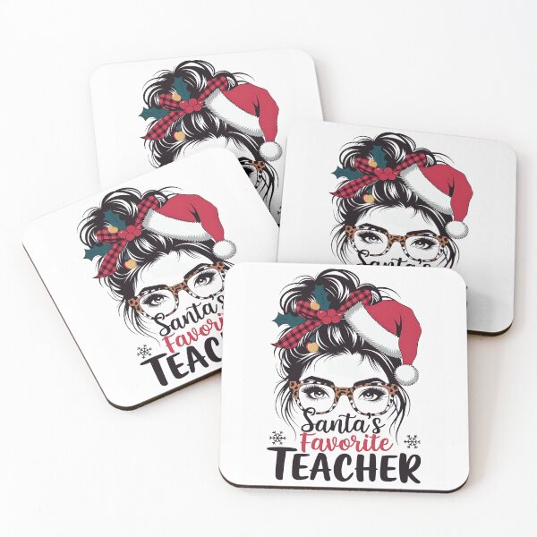 Item preview, Santa's Favorite Teacher Christmas Xmas  designed and sold by luannsemmsobre.