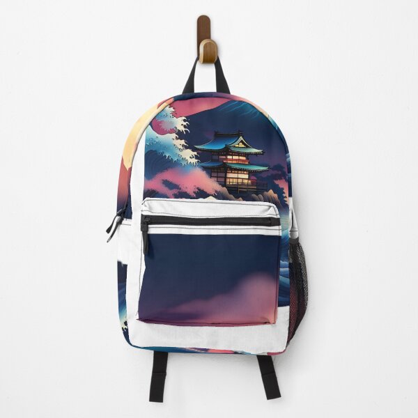 Item preview, Mount Fuji & Kanagawa Wave: Japan Touch designed and sold by Gina-Rosa.