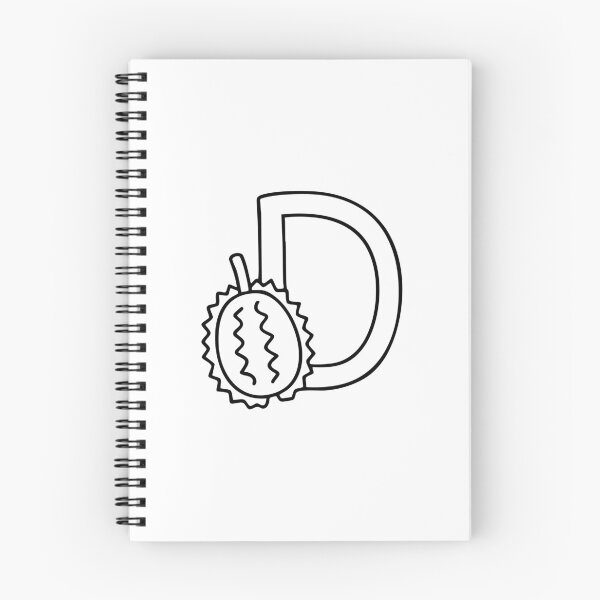 Item preview, A Durian beside letter D designed and sold by rasagamastore.