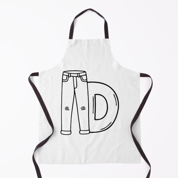 Item preview, Denim pants beside letter D designed and sold by rasagamastore.