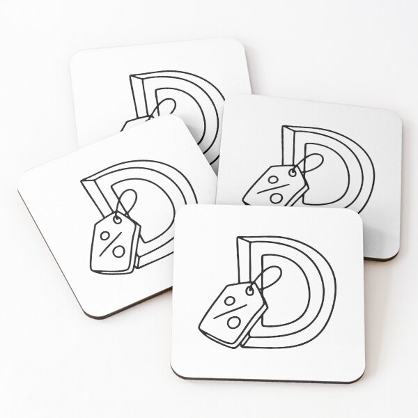 Item preview, A Discount tag beside letter D designed and sold by rasagamastore.