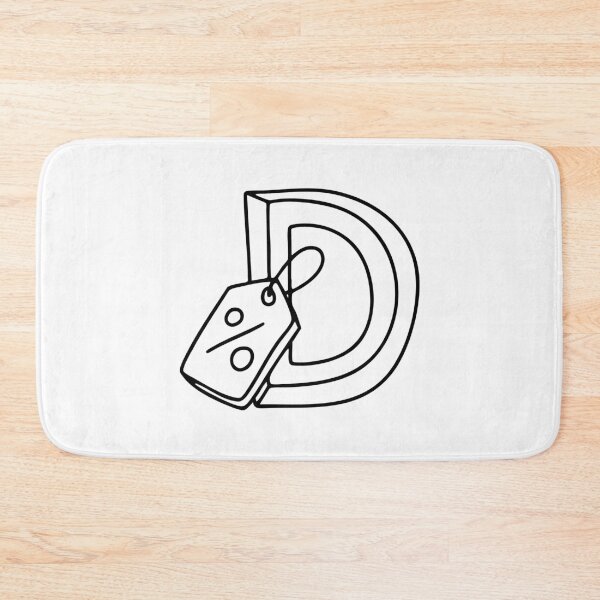Item preview, A Discount tag beside letter D designed and sold by rasagamastore.