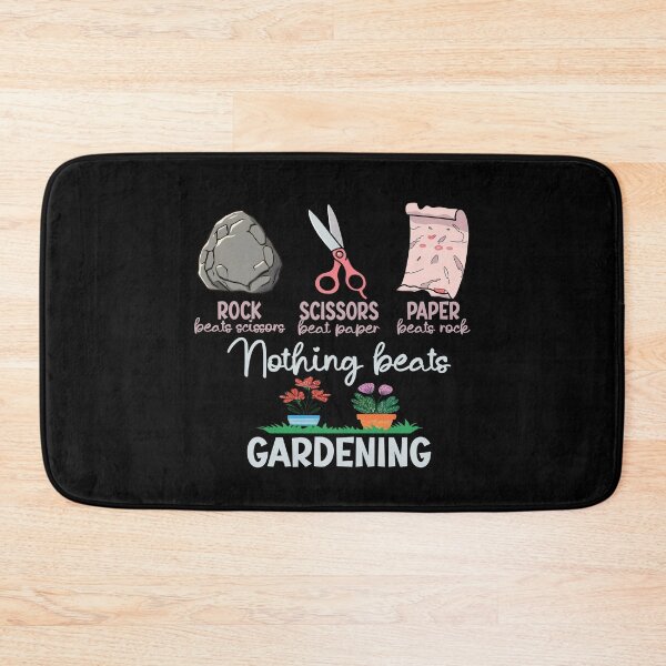 Item preview, Rock Paper Scissors Nothing Beats gardening designed and sold by Colorfulman.