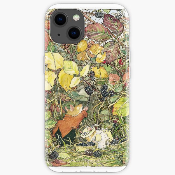 Blackberry picking iPhone Soft Case