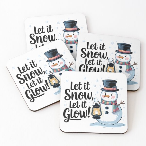 Item preview, Let it Snow Let it Glow designed and sold by IndulgentBob.