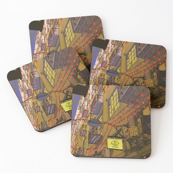 Item preview, Coffee Laneways-Melbourne Australia  designed and sold by bekki smith.