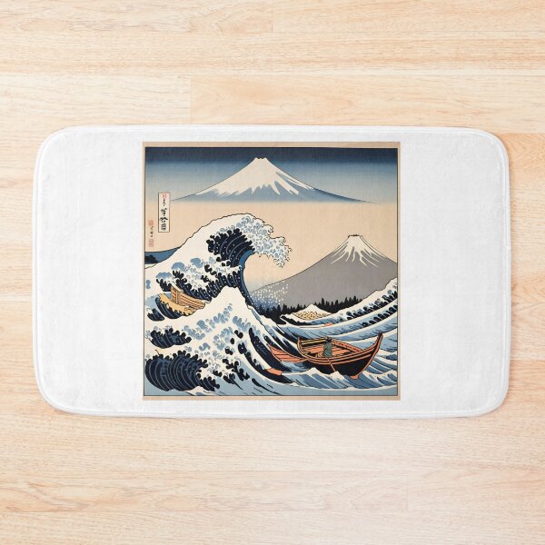 Item preview, Mount Fuji & Kanagawa Wave: Japan Touch designed and sold by Gina-Rosa.