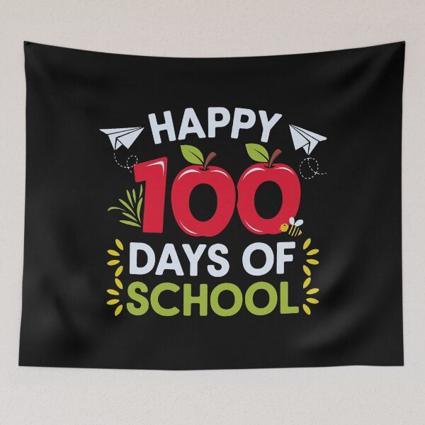 Item preview, Happy 100 days of school for teacher or kids | Happy 100th Day of School Gifts designed and sold by luannsemmsobre.