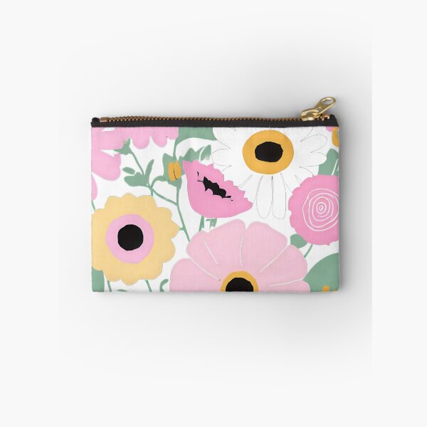 Item preview, Serene Floral Design with Roses, Daisies, and Sunflowers in Soft Pinks and Yellows designed and sold by Jasava Shop.