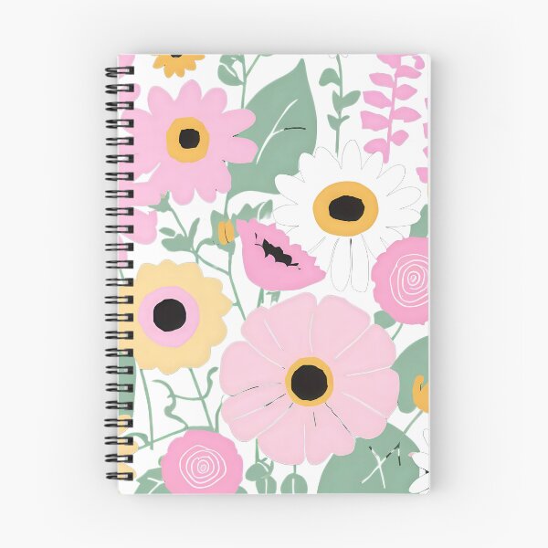 Item preview, Serene Floral Design with Roses, Daisies, and Sunflowers in Soft Pinks and Yellows designed and sold by Jasava Shop.