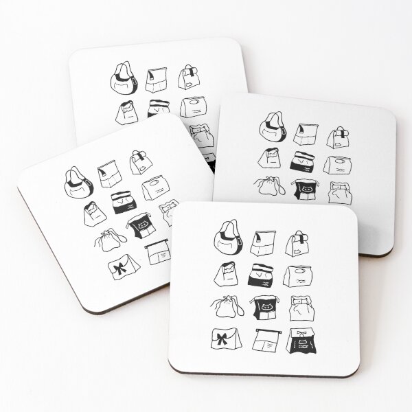 Item preview, Fashion Essentials: Black & White Bag Illustrations designed and sold by RM-Journey.