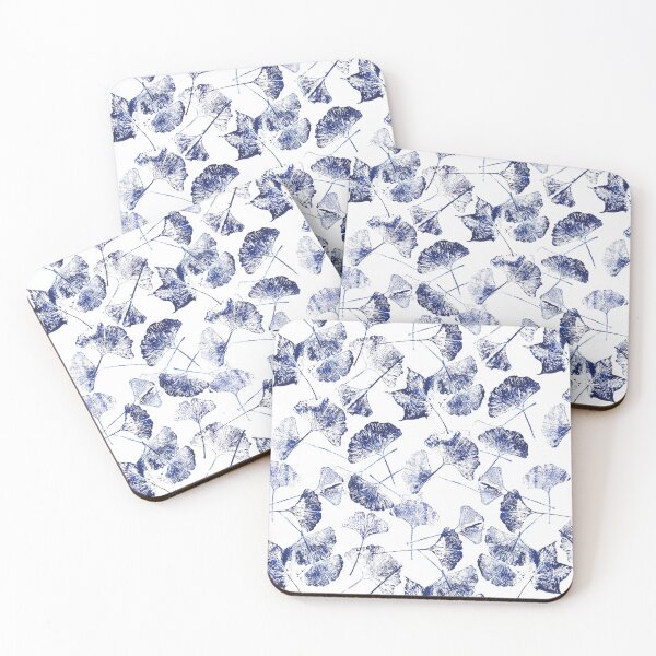 Item preview, ginkgo and maple leaves pattern  designed and sold by ColorandColor.