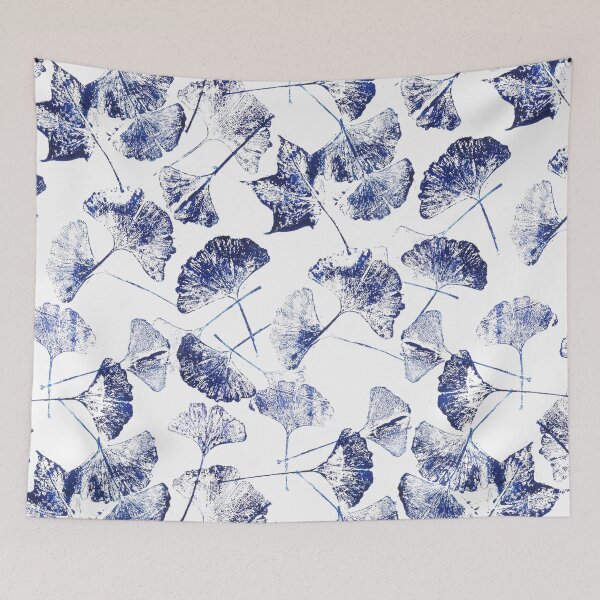 Item preview, ginkgo and maple leaves pattern  designed and sold by SelenePaintings .