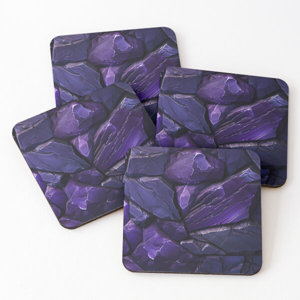 Item preview, Purple Stones Pattern designed and sold by momosstyle.