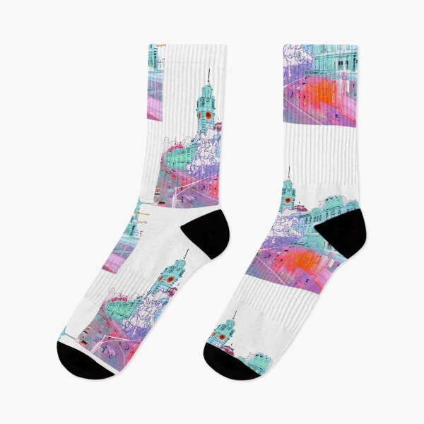 Item preview, Flinders Street Station - Melbourne Australia designed and sold by bekki smith.