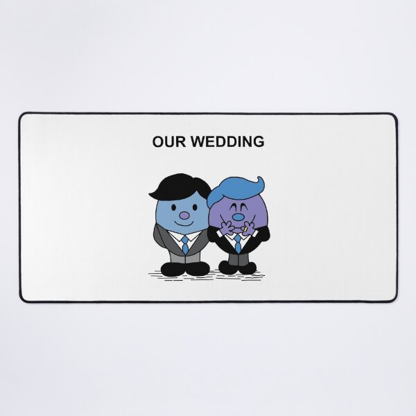 Item preview, Mr and Mr Our Wedding Mr. Men Gay LGBT designed and sold by Scat the cat.