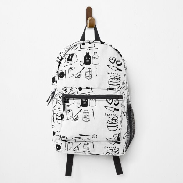 Item preview, Cute Baking Essentials: Black & White Illustration Set designed and sold by RM-Journey.