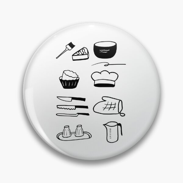 Item preview, Minimalist Kitchen: Baking Tools Line Art designed and sold by RM-Journey.