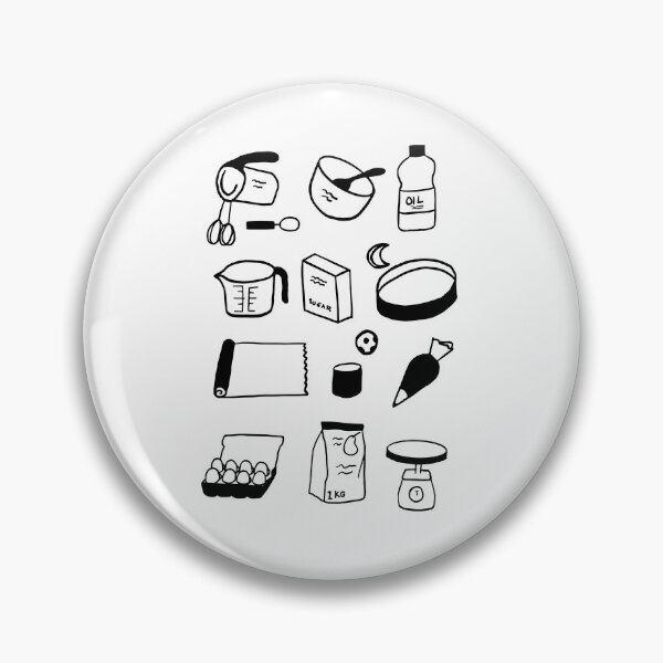 Item preview, Cute Handdraw Baking Illustration Set designed and sold by RM-Journey.