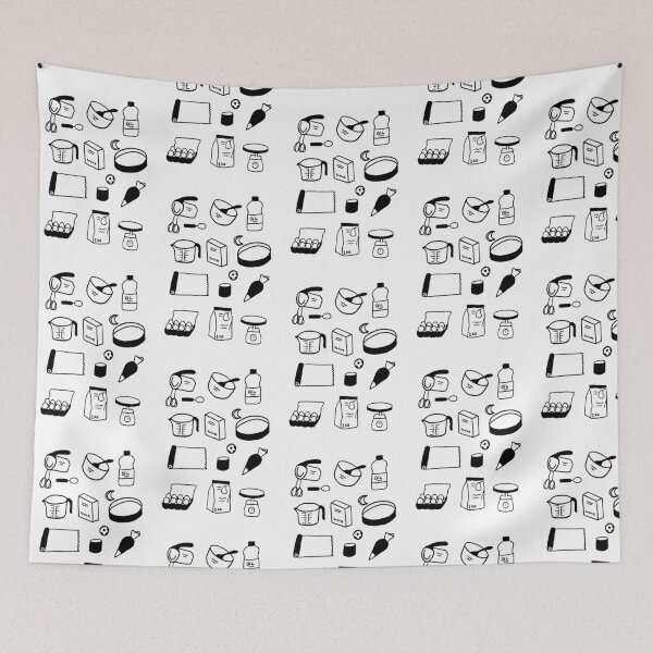 Item preview, Cute Handdraw Baking Illustration Set designed and sold by RM-Journey.