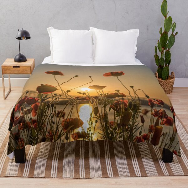 Item preview, Poppy flowers at sunset designed and sold by Photopat.