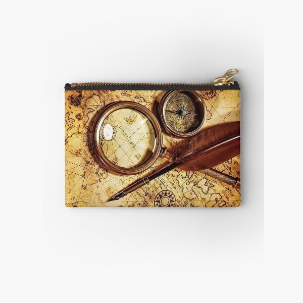 Item preview, Vintage Map and Compass  designed and sold by momosstyle.
