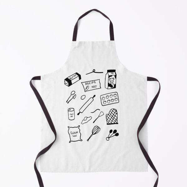Item preview, Flour Power: Minimalist Baking Line Art designed and sold by RM-Journey.