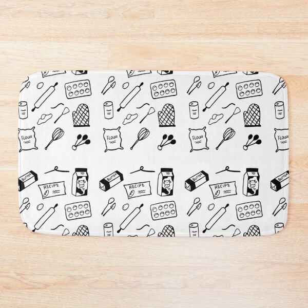 Item preview, Flour Power: Minimalist Baking Line Art designed and sold by RM-Journey.