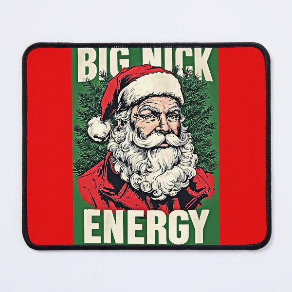 Item preview, Big Nick Energy Vintage Santa Merry Christmas- Funny Holiday Meme designed and sold by Earth Nature Creations.