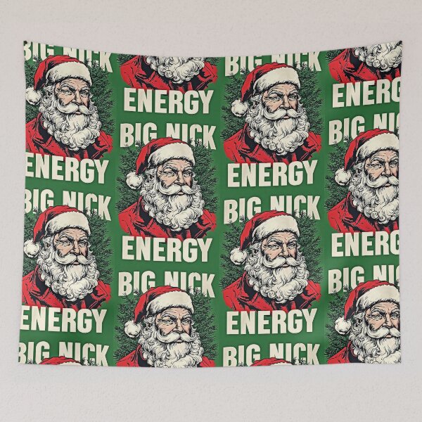Item preview, Big Nick Energy Vintage Santa Merry Christmas- Funny Holiday Meme designed and sold by Earth Nature Creations.