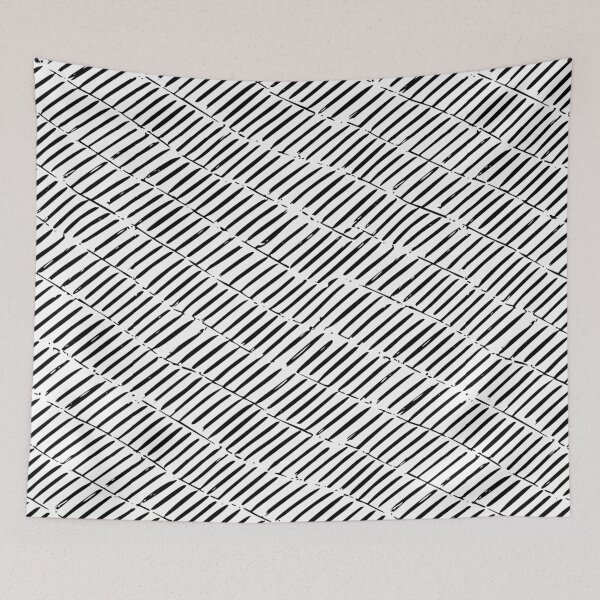 Item preview, No Humans: Monochrome Op Art Lines on White designed and sold by Andy Merz.