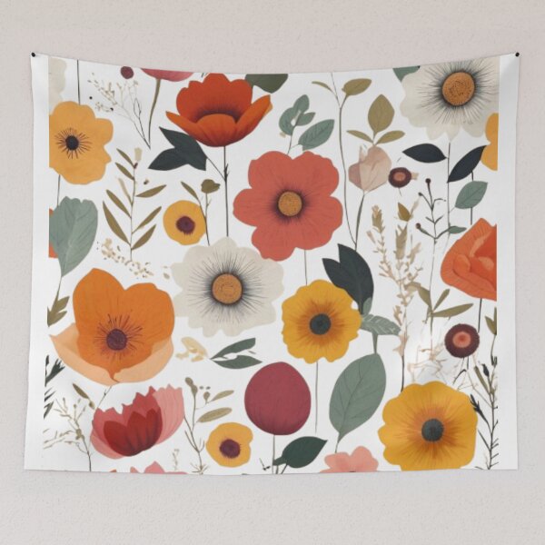 Item preview, Flowers in Minimalist Harmony designed and sold by 0penvimark.