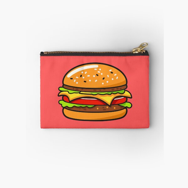 Item preview, Burger Neon Pink Background designed and sold by SimplyPsycho.