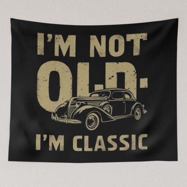 Item preview, ım not old ım classıc designed and sold by catcraftss.